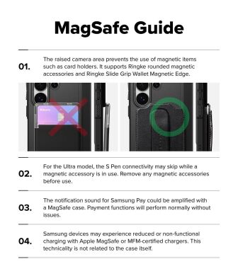 Защитный чехол Ringke Onyx Alfa Magnetic для Samsung Galaxy S26 Ultra (S948) 8800328816145 - Black