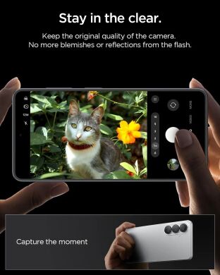 Комплект захисних стекол Spigen Optik Pro Lens Protector для Samsung Galaxy S26 (S942) AGL11099 - Black