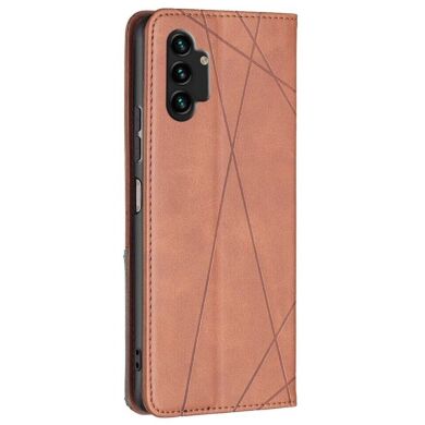 Чохол UniCase Geometric Pattern для Samsung Galaxy A13 (А135) - Coffee