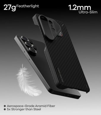 Защитный чехол AULUMU Ultra-Slim Aramid Fiber Case для Samsung Galaxy S26 Ultra (S948) - Black