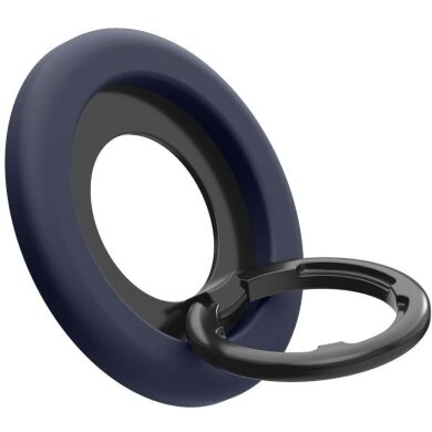Магнитное кольцо-держатель Spigen (SGP) Nano Pop Ring (MagFit) AMP09028 - Blueberry navy