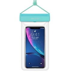 Вологозахисний чохол Deexe Waterproof Pouch для смартфонів з діагоналлю до 7.2 дюймів - Baby Blue