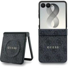 Защитный чехол Guess 4G Classic MagSafe для Samsung Galaxy Flip 8 (GUHMZF8P4MSEGCK) - Black