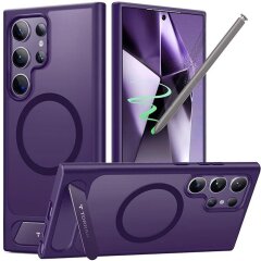 Защитный чехол TORRAS Pstand MagSafe для Samsung Galaxy S24 Ultra (S928) - Dark Purple