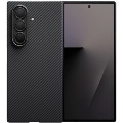 Защитный чехол Pitaka Ultra-Slim Case (FF) для Samsung Galaxy Fold 7 (FBFOLD7) - Black / Grey (Twill)