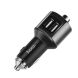 FM модулятор Hoco E19 (2USB, 2.4А) - Black / Grey
