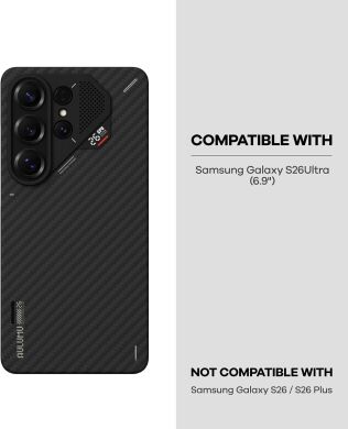 Защитный чехол AULUMU Ultra-Slim Aramid Fiber Case для Samsung Galaxy S26 Ultra (S948) - Black