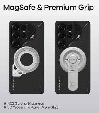 Защитный чехол AULUMU Ultra-Slim Aramid Fiber Case для Samsung Galaxy S26 Ultra (S948) - Black