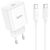 Сетевое зарядное устройство Hoco C76A Pro PD30W + кабель Type-C to Type-C - White