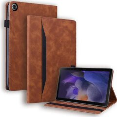Чехол Deexe Business Style для Samsung Galaxy Tab A9 Plus / Tab A11 Plus (X230/236/X210/216) - Brown