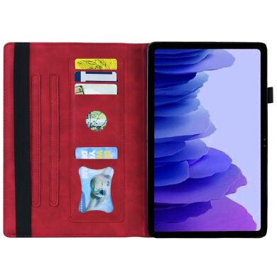 Чохол Deexe Business Style для Samsung Galaxy Tab S11 (X730/X736) - Red