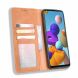 Чохол Deexe Retro Style для Samsung Galaxy A21s (A217) - Brown