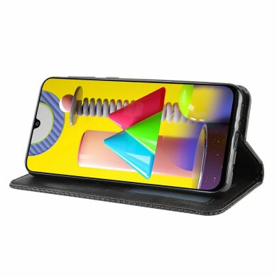 Чохол Deexe Retro Style для Samsung Galaxy M31 (M315) - Black