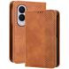 Чехол Deexe Retro Style (FF) для Samsung Galaxy Fold 8 - Brown. Фото 1 из 5