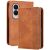 Чехол Deexe Retro Style (FF) для Samsung Galaxy Fold 8 - Brown
