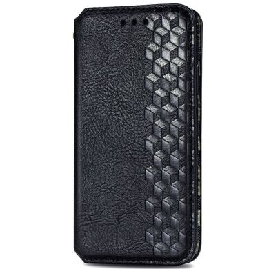Чохол Deexe Rhombus Wallet для Samsung Galaxy A24 (A245) - Black