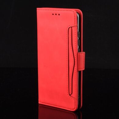 Чохол Deexe Wallet Stand для Galaxy M52 (M526) - Red