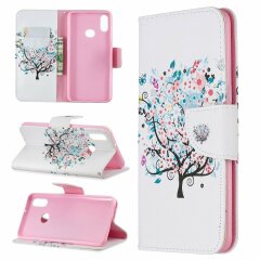 Чохол-книжка Deexe Color Wallet для Samsung Galaxy A10s (A107) - Flowered Tree