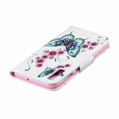 Чохол-книжка Deexe Color Wallet для Samsung Galaxy A50 (A505) / A30s (A307) / A50s (A507) - Butterfly and Flower