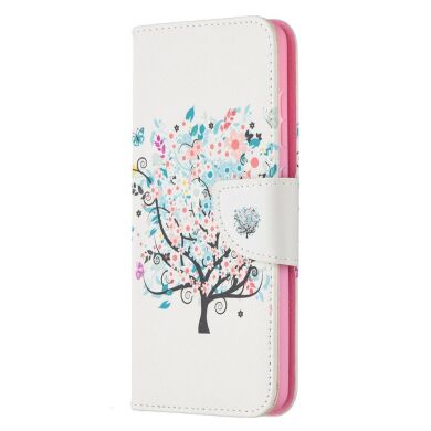 Чехол-книжка Deexe Color Wallet для Samsung Galaxy A52 (A525) / A52s (A528) - Tree