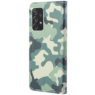 Чохол-книжка Deexe Color Wallet для Samsung Galaxy A73 (A736) - Camouflage