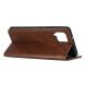 Чехол-книжка Deexe Wallet Case для Samsung Galaxy A12 (A125) / A12 Nacho (A127) / M12 (M127) - Coffee. Фото 4 из 10