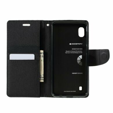 Чохол-книжка MERCURY Canvas Diary для Samsung Galaxy A10 (A105) - Black