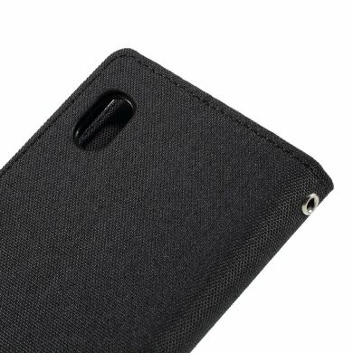 Чохол-книжка MERCURY Canvas Diary для Samsung Galaxy A10 (A105) - Black