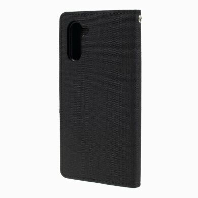 Чехол-книжка MERCURY Canvas Diary для Samsung Galaxy Note 10 (N970) - Black