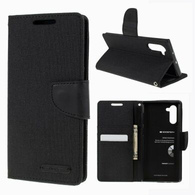 Чохол-книжка MERCURY Canvas Diary для Samsung Galaxy Note 10 (N970) - Black