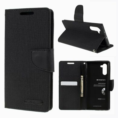 Чехол-книжка MERCURY Canvas Diary для Samsung Galaxy Note 10 (N970) - Black