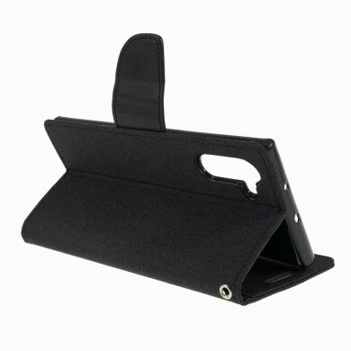 Чохол-книжка MERCURY Canvas Diary для Samsung Galaxy Note 10 (N970) - Black