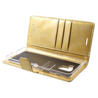 Чехол-книжка MERCURY Classic Wallet для Samsung Galaxy J6 2018 (J600) - Gold
