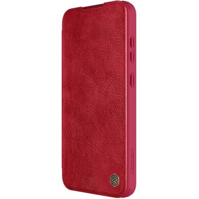 Чехол-книжка NILLKIN Qin Pro для Samsung Galaxy S24 FE (S721) - Red