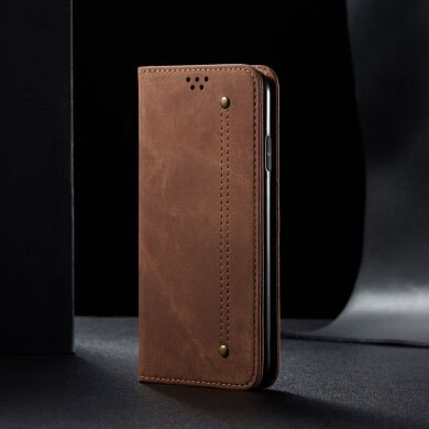 Чехол-книжка UniCase Jeans Wallet для Samsung Galaxy S21 (G991) - Brown