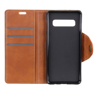 Чохол-книжка UniCase Vintage Wallet для Samsung Galaxy S10 Plus - Brown