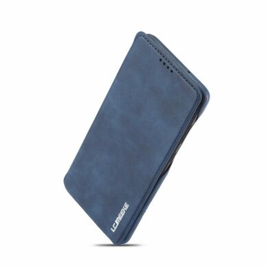 Чехол LC.IMEEKE Retro Style для Samsung Galaxy A51 (А515) - Blue