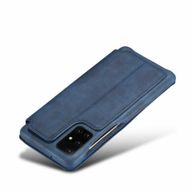 Чехол LC.IMEEKE Retro Style для Samsung Galaxy A51 (А515) - Blue