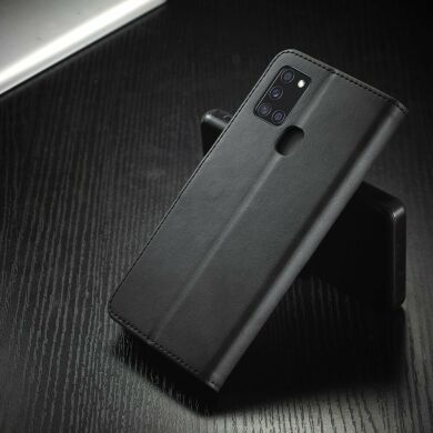 Чехол LC.IMEEKE Wallet Case для Samsung Galaxy A21s (A217) - Black