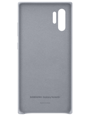 Чехол Leather Cover для Samsung Galaxy Note 10+ (N975) EF-VN975LJEGRU - Gray