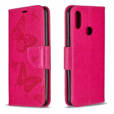 Чехол UniCase Butterfly Pattern для Samsung Galaxy A10s (A107) - Rose