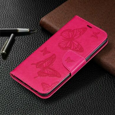 Чехол UniCase Butterfly Pattern для Samsung Galaxy A10s (A107) - Rose