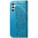 Чехол UniCase Butterfly Pattern для Samsung Galaxy A35 (A356) - Blue. Фото 4 из 5