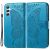 Чохол UniCase Butterfly Pattern для Samsung Galaxy A35 (A356) - Blue