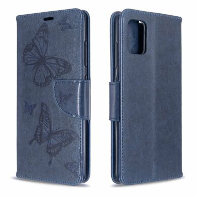 Чехол UniCase Butterfly Pattern для Samsung Galaxy A51 - Blue