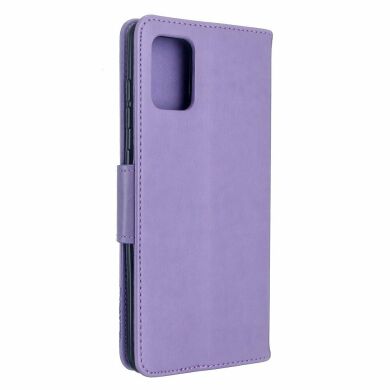 Чехол UniCase Butterfly Pattern для Samsung Galaxy A71 (A715) - Purple