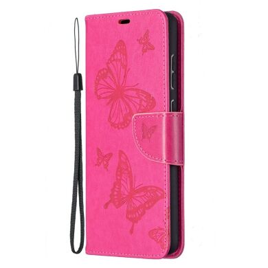 Чехол UniCase Butterfly Pattern для Samsung Galaxy A72 (А725) - Rose