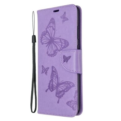 Чехол UniCase Butterfly Pattern для Samsung Galaxy S20 Ultra (G988) - Purple