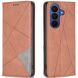 Чохол UniCase Geometric Pattern для Samsung Galaxy A57 (A576) - Brown