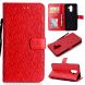 Чехол UniCase Leaf Wallet для Samsung Galaxy A6+ 2018 (A605) - Red. Фото 1 из 8